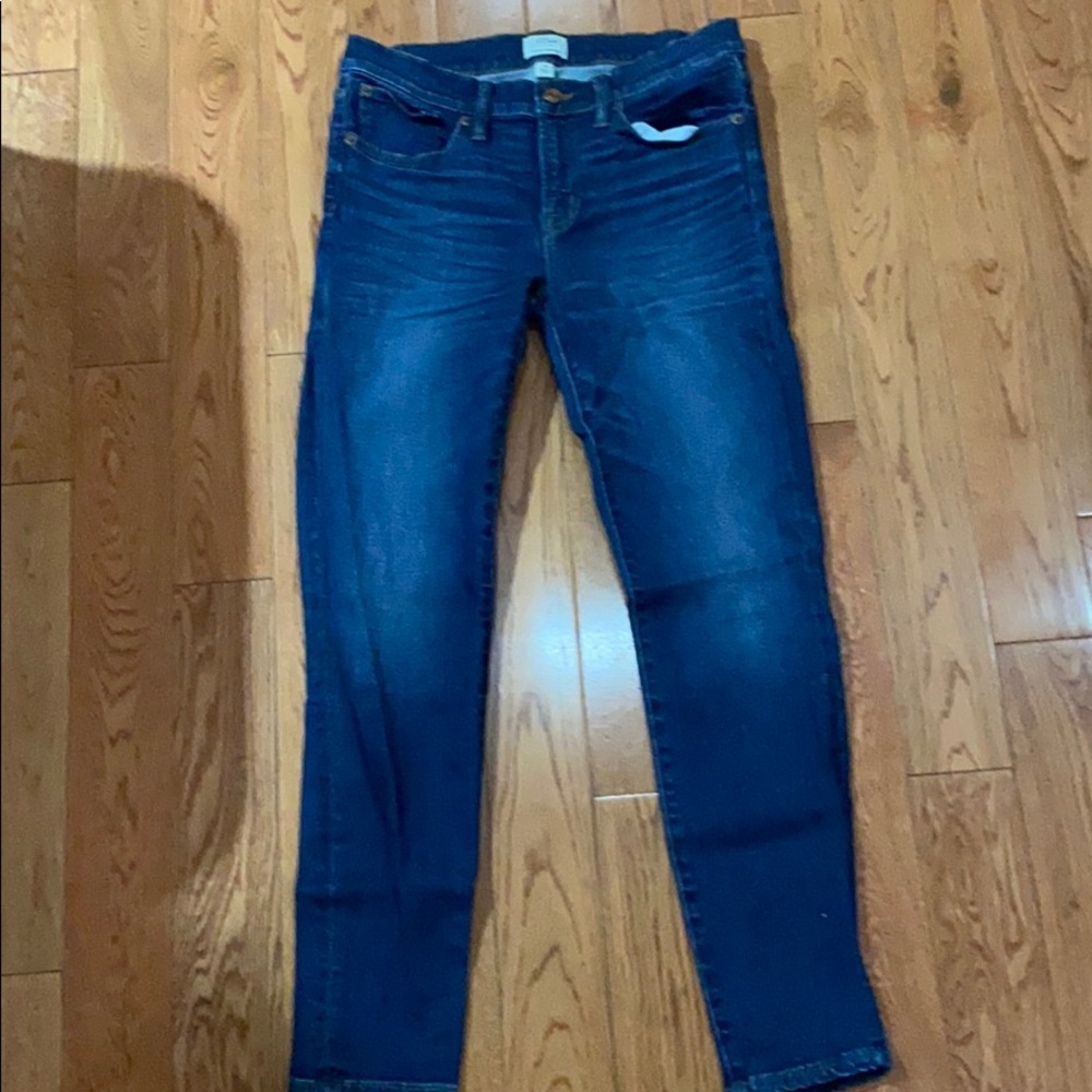 Jcrew toothpick jeans